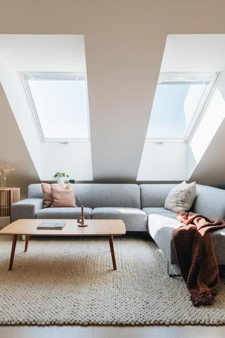 Beautiful Penthouse With An Ocean View In Bergen Lägenhet Exteriör bild