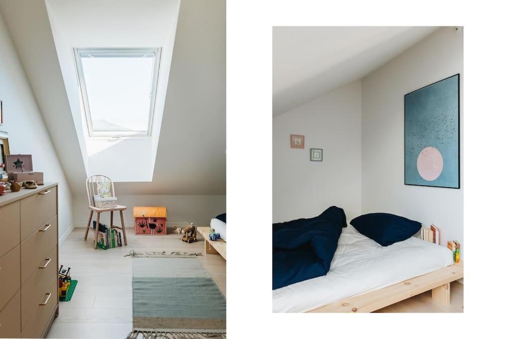 Beautiful Penthouse With An Ocean View In Bergen Lägenhet Exteriör bild